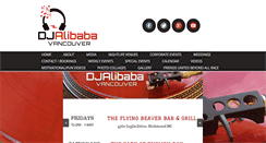 Desktop Screenshot of djalibabavancouver.com